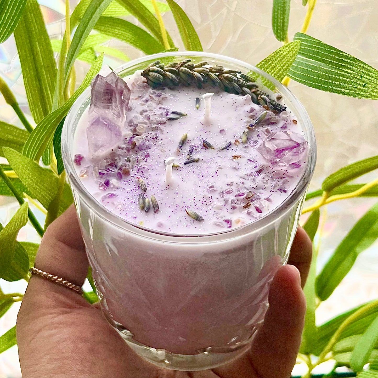 Gemstone candle HORIZON