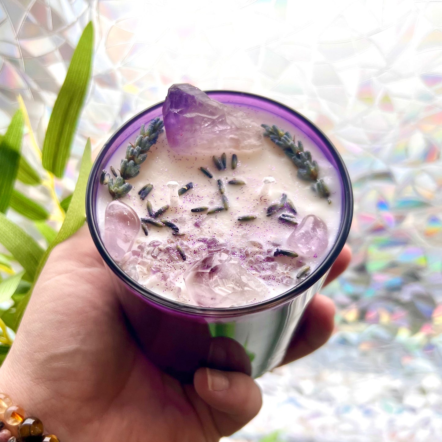 Gemstone candle HORIZON