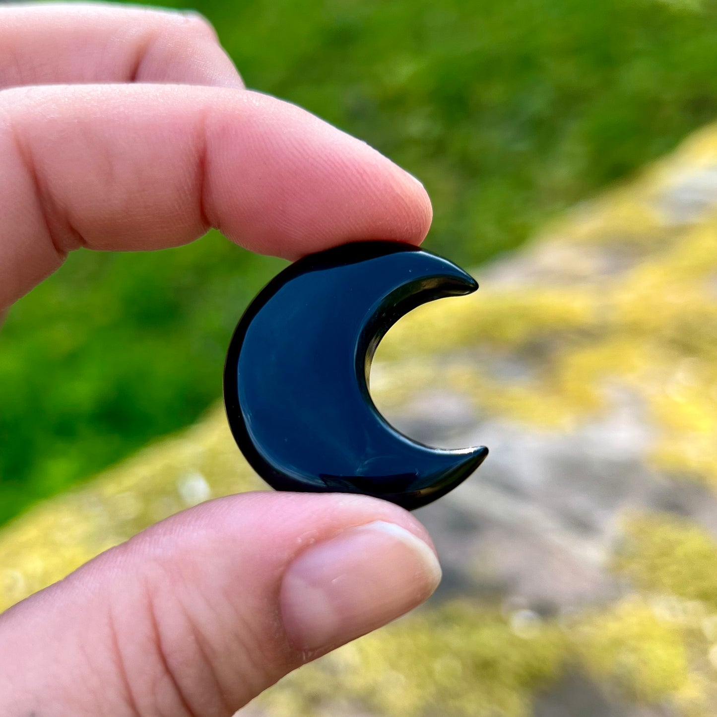 OBSIDIAN Taschenstein Mond