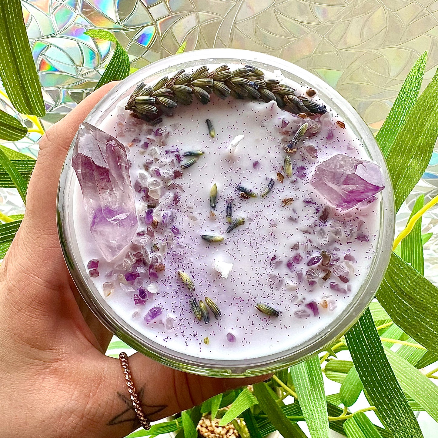 Gemstone candle HORIZON