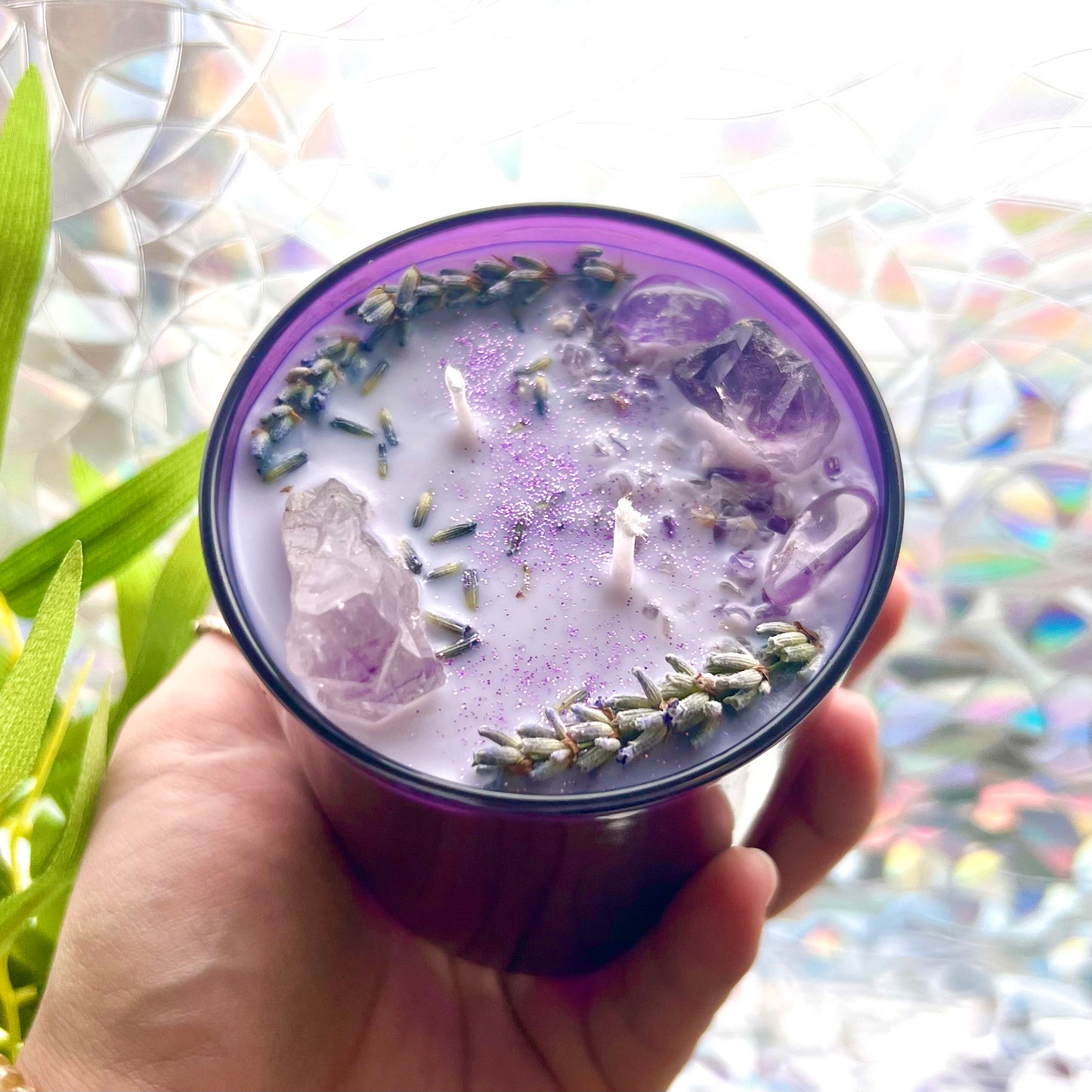 Gemstone candle HORIZON