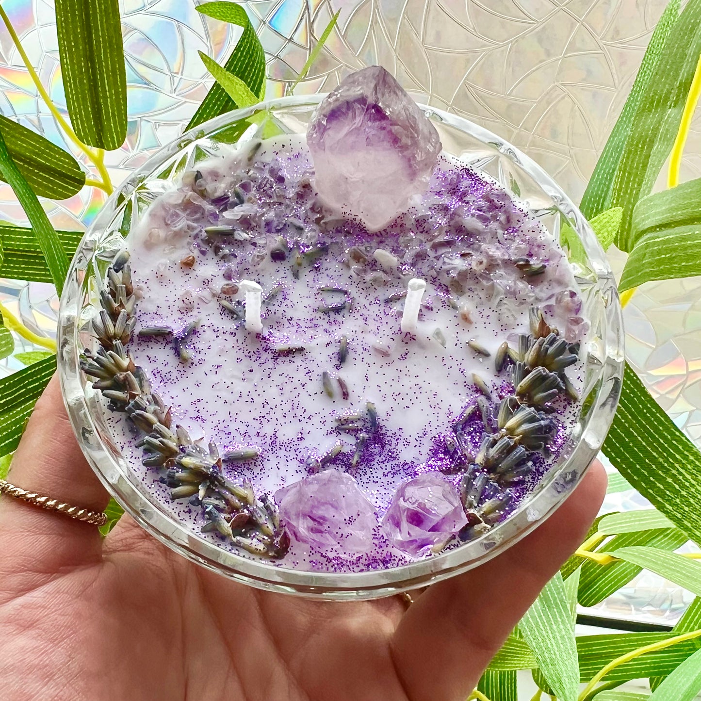 Gemstone candle HORIZON