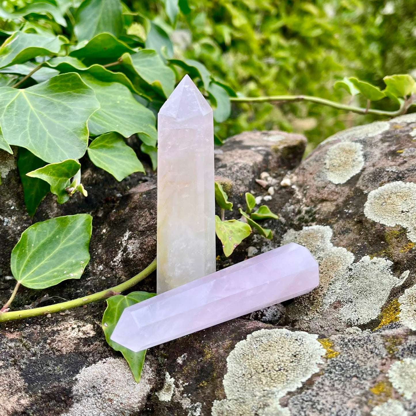 ROSE QUARTZ Obelisk