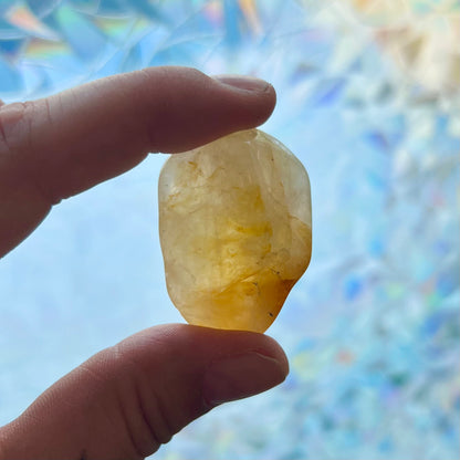 Golden Healer LIMONIT Trommelstein