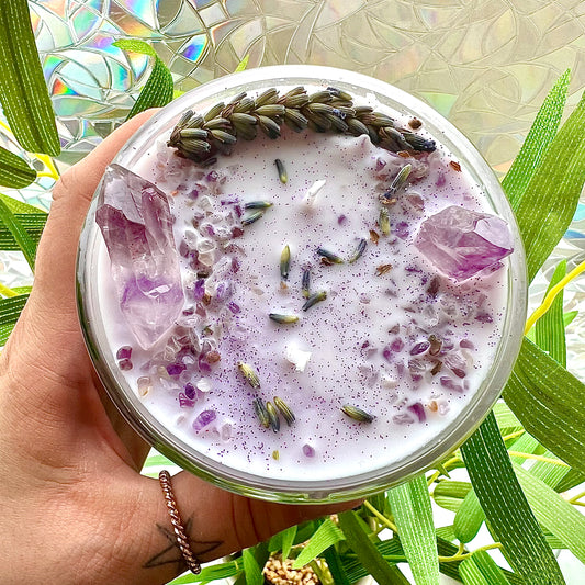 Gemstone candle HORIZON