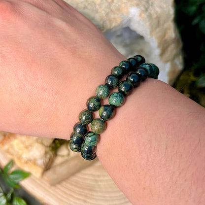 GREEN JASPER bracelet