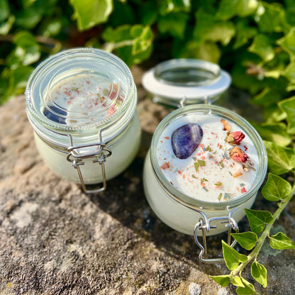 Gemstone candle VANILLA