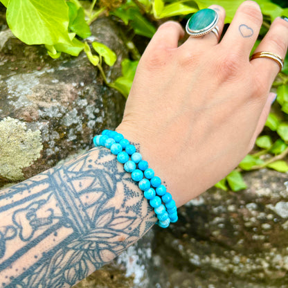 MAGNESIT bracelet (turquoise colored)