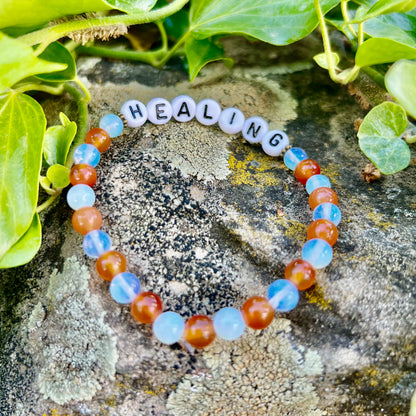 HEILSTEINE DEINER WAHL - Personalisiertes Armband